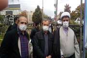 حضور مدیران و کارکنان دامپزشکی خراسان شمالی در مراسم 13 آبان