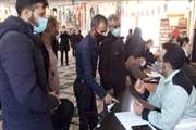 استقرار میز خدمت در شهر قاضی شهرستان مانه و سملقان