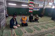 برگزاری میز خدمت در محل مسجد جامع شهر راز توسط دامپزشکی راز و جرگلان