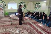 برگزاری کلاس آموزشی با محوریت بهداشت فرآورده های خام دامی در شهرستان شیروان