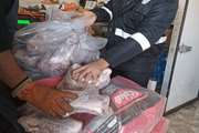  315 کیلوگرم گوشت گوسفندی منجمد غیر قابل مصرف در شهرستان مانه و سملقان کشف و معدوم سازی شد.