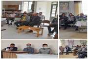 برگزاری جلسات توجیهی و آموزشی برای دهیاران و اعضای شوراهای اسلامی روستاها در شهرستان شیروان