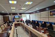 برگزاری جلسه ای با محوریت بررسی نقش زنان در دفاع مقدس در دامپزشکی خراسان شمالی