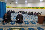برگزاری زیارت عاشورا در آغازین روز دهه فجر در دامپزشکی خراسان شمالی