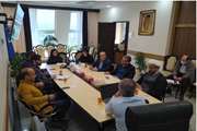 برگزاری جلسه ای در راستای هماهنگی اجرای برنامه های دهه کرامت در دامپزشکی استان خراسان شمالی