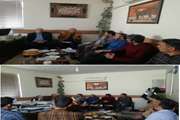 جلسه فعالین بخش خصوصی در حوزه واکسیناسیون در شهرستان فاروج