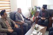 دیدار مدیر کل دامپزشکی خراسان شمالی با سرپرست فرمانداری شهرستان جاجرم