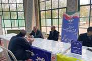 برگزاری میز ارتباط مردمی دامپزشکی خراسان شمالی در مصلی نماز جمعه شهرستان بجنورد