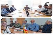 برگزاری کمیته تخصصی بهداشتی اقدامات روز عید قربان در محل شبکه دامپزشکی شیروان 