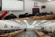 برگزاری جلسه کارگروه سلامت و امنیت غذایی شهرستان فاروج با محوریت آنفلوانزای فوق حاد طیور 