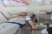 اهدای خون کارکنان شبکه دامپزشکی شهرستان سملقان مقارن با هفته دامپزشکی
