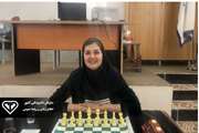 کسب مقام اول شطرنج مسابقات سراسری وزارت جهاد کشاورزی توسط نادیا صدقیانی کارمند شاغل در دامپزشکی خراسان شمالی