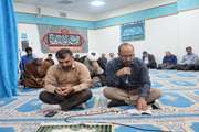 نشست تبیین مفاهیم مقاومت و مراسم زیارت عاشورا در اداره کل دامپزشکی خراسان  شمالی