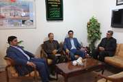 دیدار و گفتگوی مدیر کل دامپزشکی خراسان شمالی با فرماندار جاجرم
