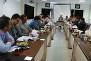 جلسه شورای مدیران اداره کل دامپزشکی خراسان شمالی در روستای شورقلعه