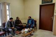 حضور مدیر کل دامپزشکی خراسان شمالی در شهرستان فاروج 