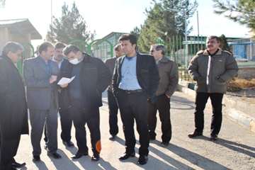 بازدید مشترک مدیرکل دامپزشکی و شهردار بجنورد از کشتارگاه دام
