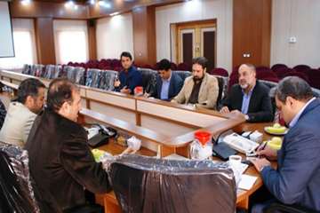 دیدار مدیران کل دامپزشکی و صداوسیمای خراسان شمالی- شهریور95