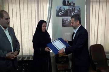 حضور مدیرکل و معاونان در دفتر رسانه های استان و تبریک روز خبرنگار؛ 17 مرداد 95