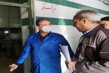 بازدید مشترک مدیران کل دامپزشکی و امورشهری استانداری از کشتارگاه بجنورد