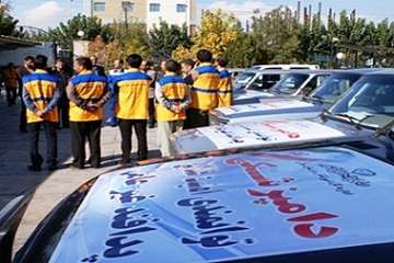 مانور خودرویی دامپزشکی خراسان شمالی به مناسبت هفته پدافند غیرعامل- 2آبان95