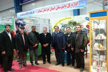 حضور دامپزشکی استان در هفتمین نمایشگاه کشاورزی، دام و طیور
