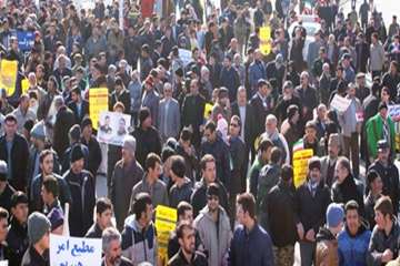 حضور خانواده بزرگ دامپزشکی استان در راهپیمایی 22 بهمن