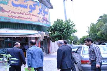 بازدید مدیران کل دامپزشکی و تعزیرات حکومتی از مراکز عرضه بجنورد
