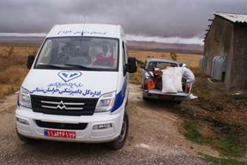 مانور آنفلوانزای فوق حاد پرندگان در شیروان