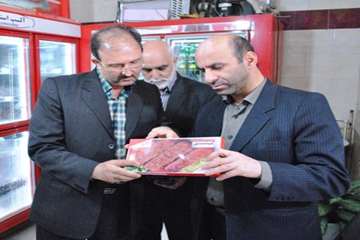 بازدید مدیران کل دامپزشکی و تعزیرات حکومتی از مراکز عرضه بجنورد