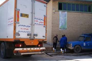 بازدید مشترک مدیران کل دامپزشکی و امورشهری استانداری از کشتارگاه بجنورد