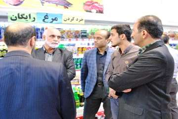 بازدید مدیران کل دامپزشکی و تعزیرات حکومتی از مراکز عرضه بجنورد