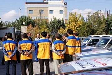 مانور خودرویی دامپزشکی خراسان شمالی به مناسبت هفته پدافند غیرعامل- 2آبان95