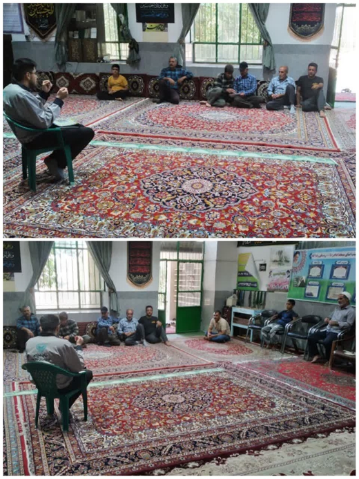 برگزاری میز خدمت و کلاس آموزشی در روستای رضا آباد شرقی توسط کارشناس شبکه دامپزشکی شیروان 