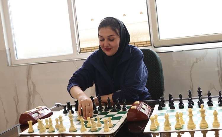 قهرمانی نماینده خراسان شمالی در رقابت‌های شطرنج بانوان کارکنان دامپزشکی کشور