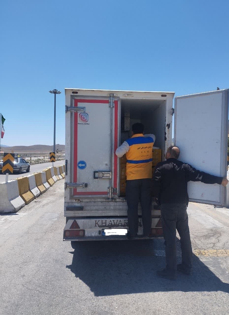 گشت مشترک قرنطینه ای جاده ای در شهرستان سملقان برگزار شد