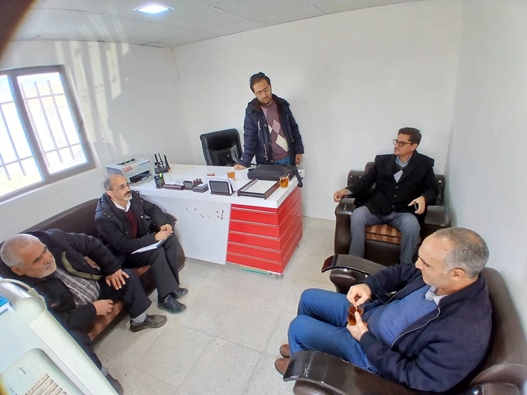 بازدید معاون سلامت اداره کل دامپزشکی خراسان شمالی از میدان عرضه دام شهرستان اسفراین