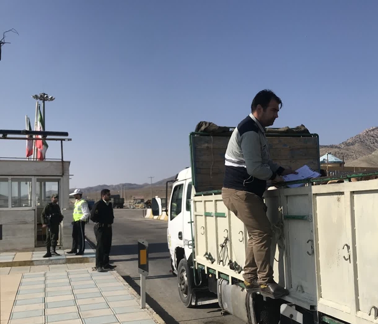 برگزاری گشت مشترک قرنطینه ای جاده ای در شهرستان سملقان