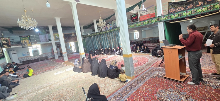 برگزاری کلاس آموزشی آشنایی با بیماری تب برفکی و راه های پیشگیری و درمان در روستای خرمده غربی مانه