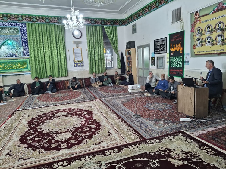  برگزاری یک دوره کلاس آموزشی بیماری تب برفکی جهت بهره برداران  شهرستان گرمه 